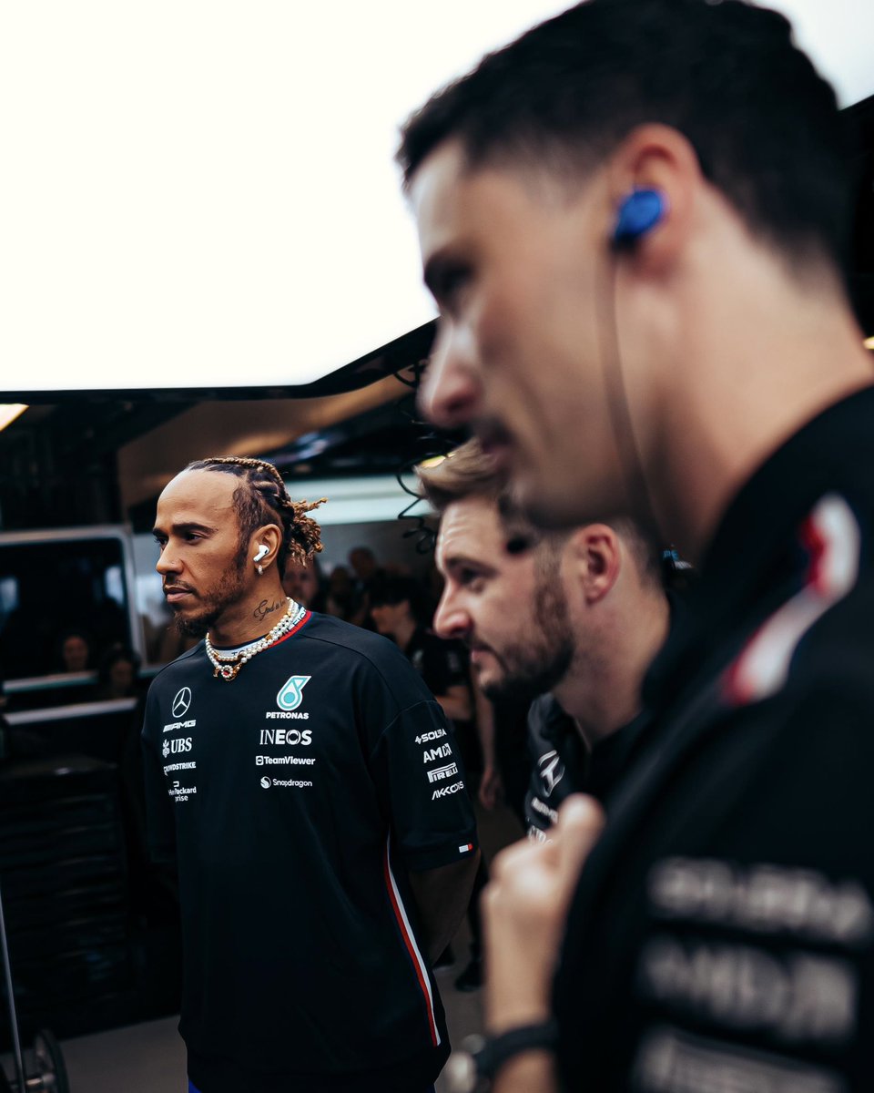 MercedesAMGF1's tweet photo. Keeping watch 👀 https://t.co/efpjz11h25
