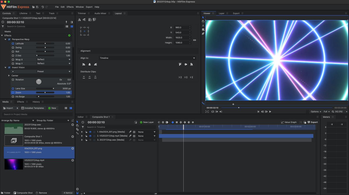 arzdigdig2's tweet image. いま時点で先に音をTDしてからそれをVSで処理後に別の動画編集ソフト上でWAVとVSの動画の音声なしを合成に落ち着く。その方が動画編集ソフトのレンダリング軽く処理も早い。
MIDI絡める時はドラム・メロ辺りのMIDIとTDしたWAVで別プロジェクト作った方がよさげ。
#Imaginando #VisualSynthesizer