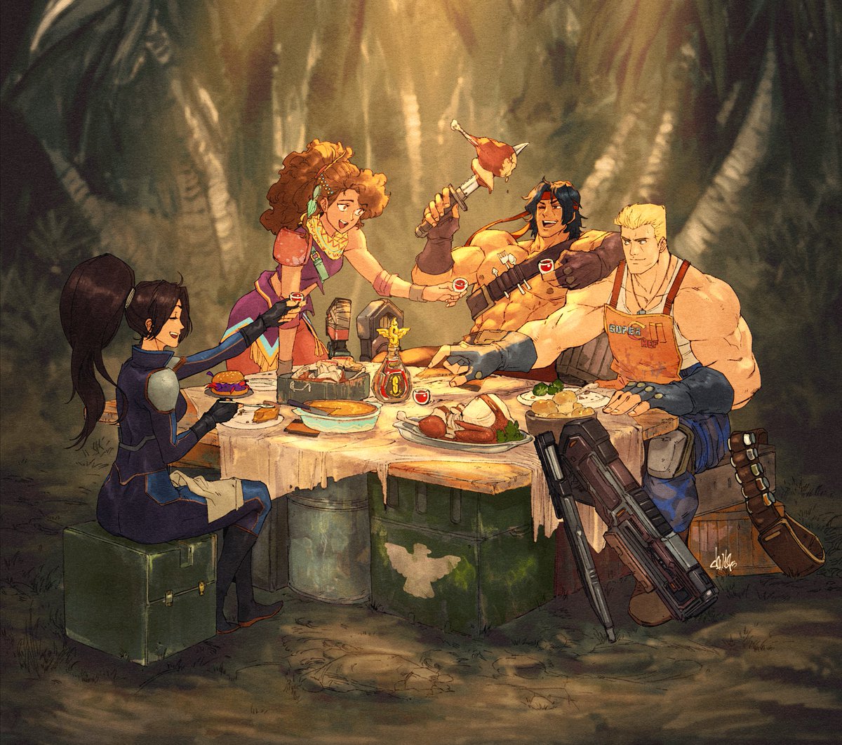 「Hope everyone had a Happy Thanksgiving!!」|D.のイラスト