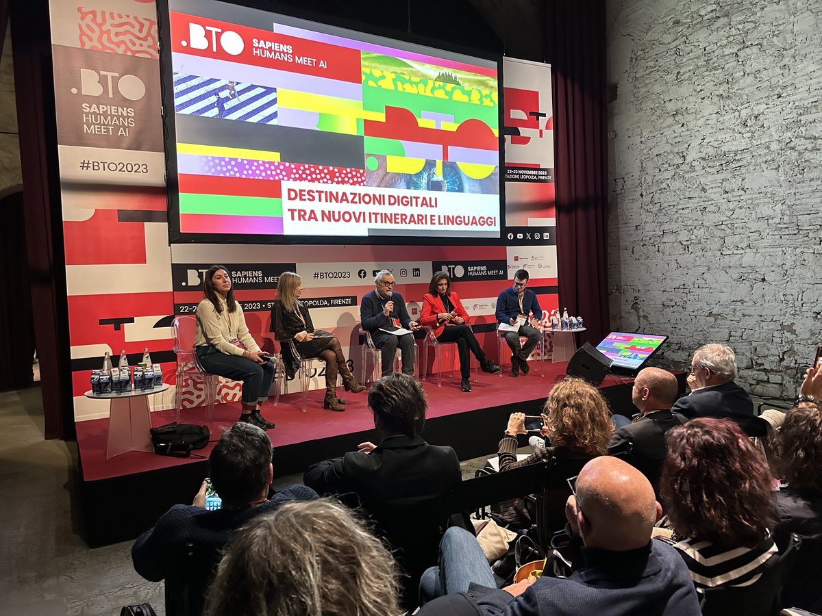Intelligenza artificiale, sostenibilità, DMO, nuovi linguaggi: tanti i temi a #BTO2023 per le Destinazioni

📍Scopri le novità👇
✅ DMO, sostenibilità e nuovi linguaggi
centrostudituristicifirenze.it/blog/dmo-soste…

✅ Nuovi strumenti digitali per Firenze e Area Fiorentina
centrostudituristicifirenze.it/blog/bto-2023-…