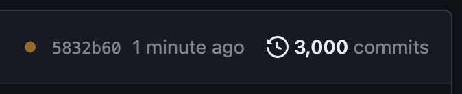 kunatastic's tweet photo. Cheers to hitting 3000 commits on @kuddle_pet's backend! 🚀🎉 https://t.co/7Vllgs9xIe