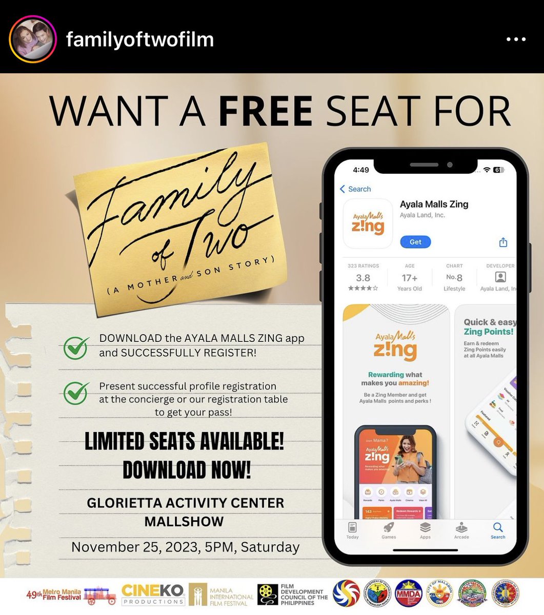 whenzymallow's tweet photo. Sugod na sa Glorietta bukas
#FamilyOfTwo
#ALDENRichards
#SharonCuneta
ALDENxFamOf2 AllOutSupport
@aldenrichards02 https://t.co/PUjFwAB2W5