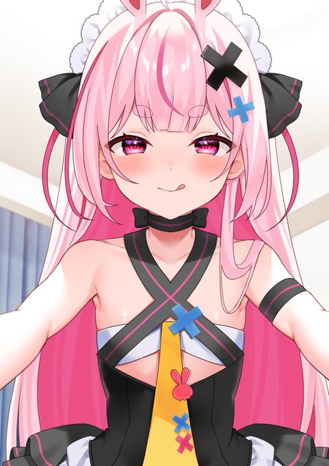 押し倒し兎鞠#まりあーと 