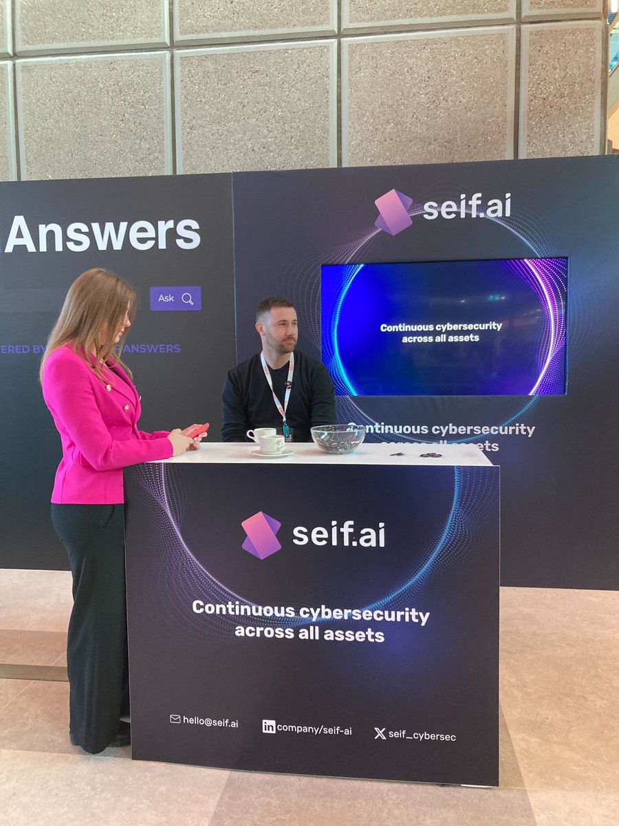 seif_cybersec's tweet photo. Exciting News! 🚀 Seif is thrilled to announce our partnership with the #AICSI conference, where our PO is presenting the power of AI in cybersecurity! #cybersecurity #AI #seifai https://t.co/qOCtXTK9ML