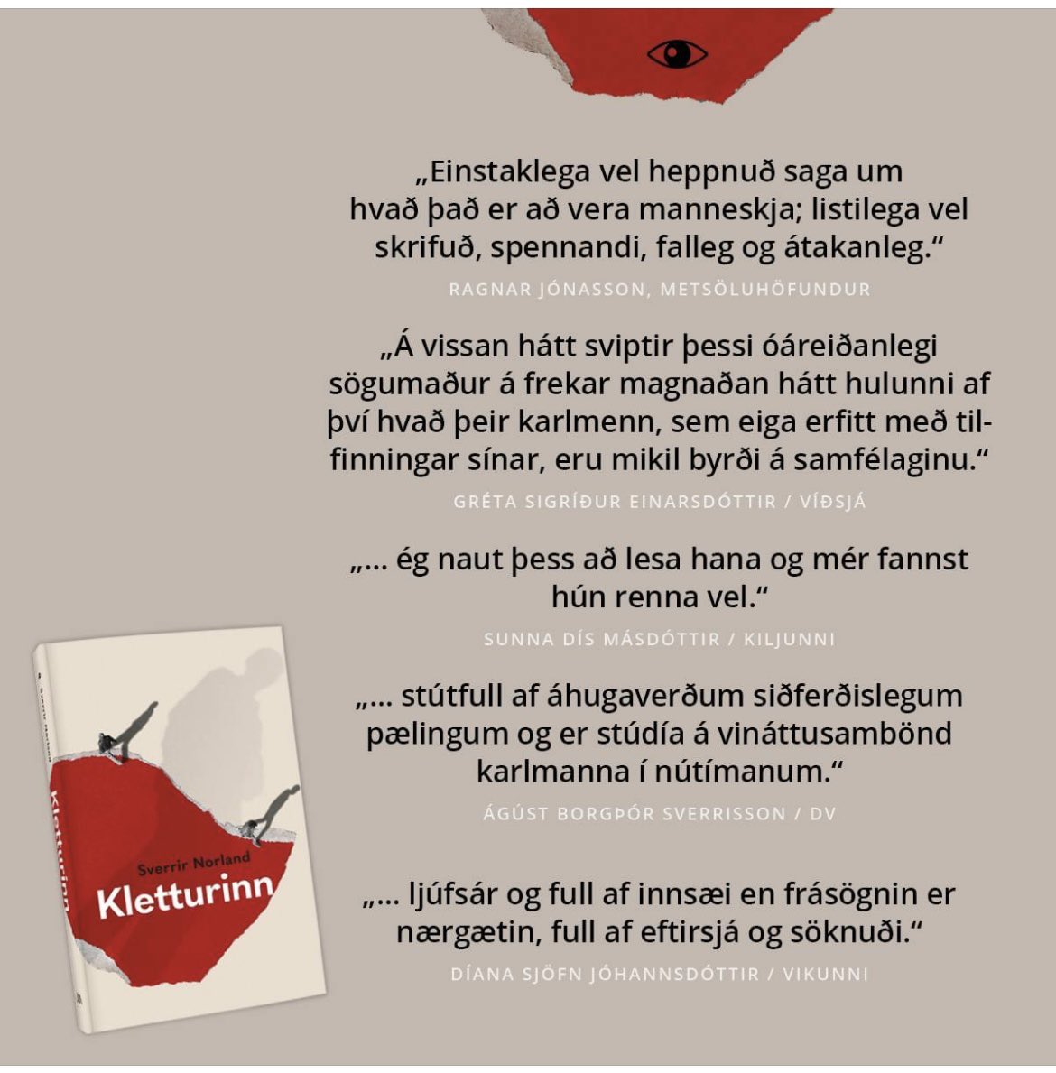 #kletturinn #sverrirnorland #rockface