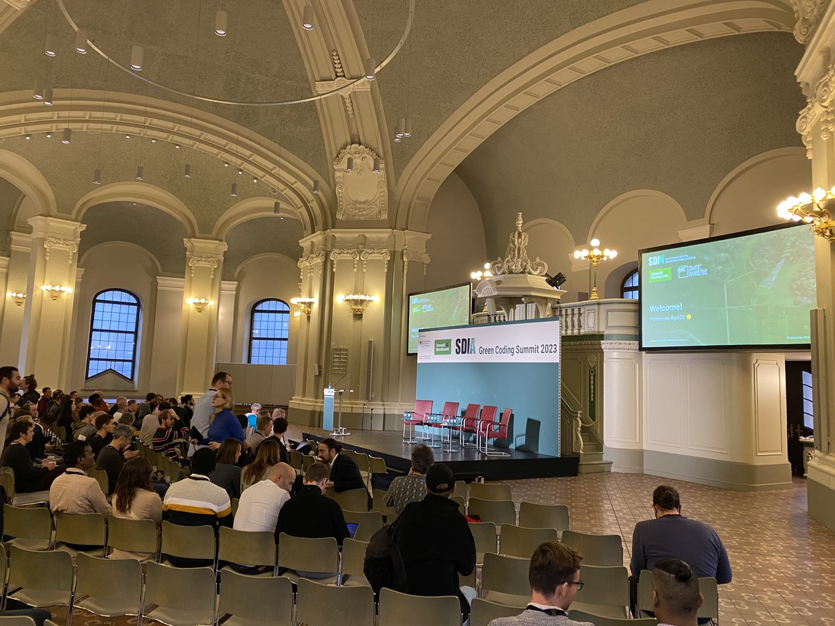 Wir sind zurück von einem intensiven Tag auf dem <a href="/GreenCoding/">Subbu M</a> Summit vom @SDIAlliance in Berlin. Den Input rund um die Themen Green Coding, Umweltauswirkungen und Energieeffizienz von Software nehmen wir interessiert mit.