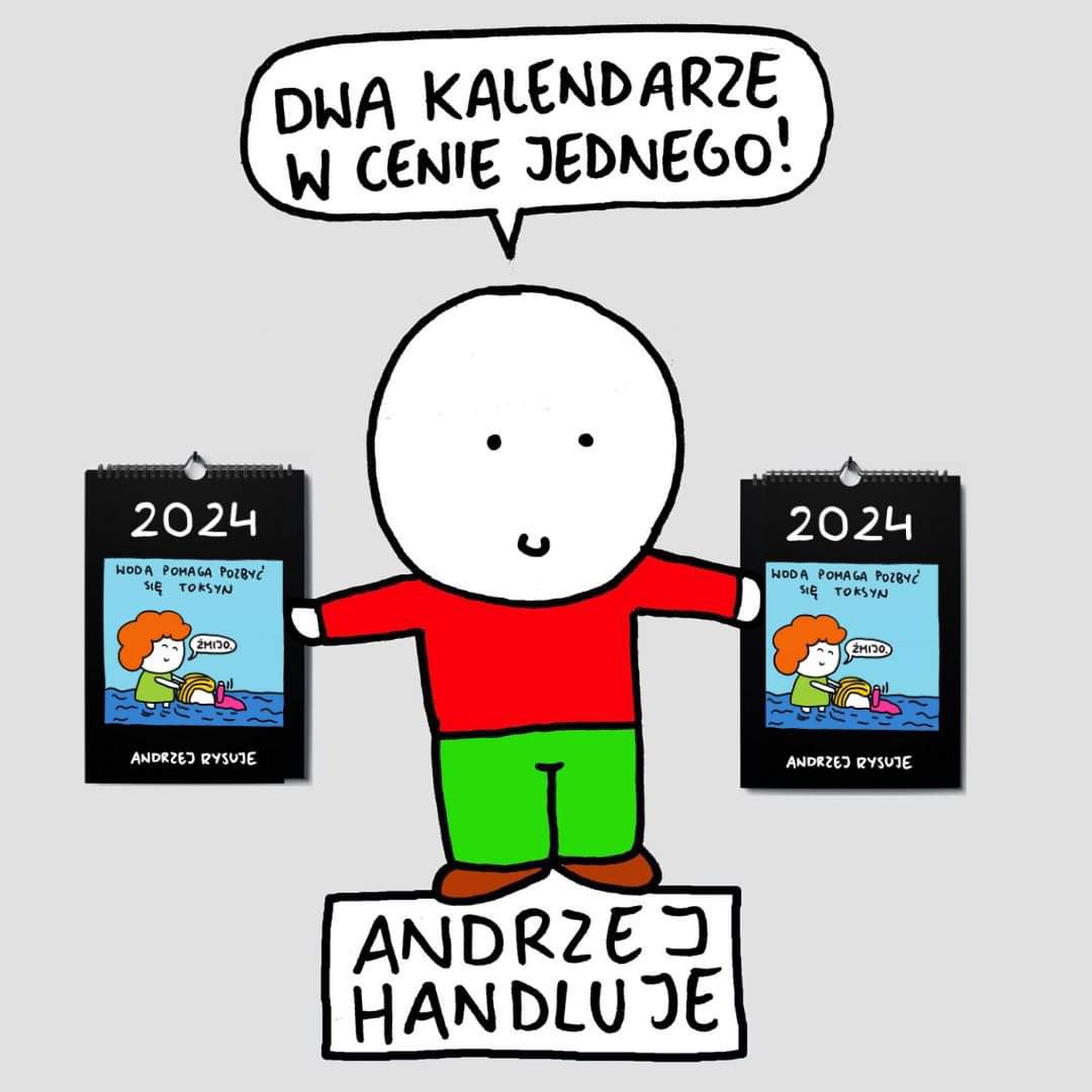 Zamów tutaj 👉🏻 sklep.andrzejrysuje.pl/produkt/kalend…