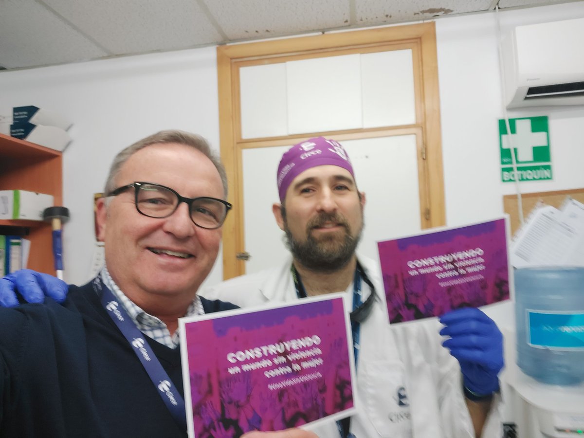 MAVR_CLECE's tweet photo. Desde el Hospital de Puerto Real con #UnaVidaSinViolencia https://t.co/O4Kq54loJt