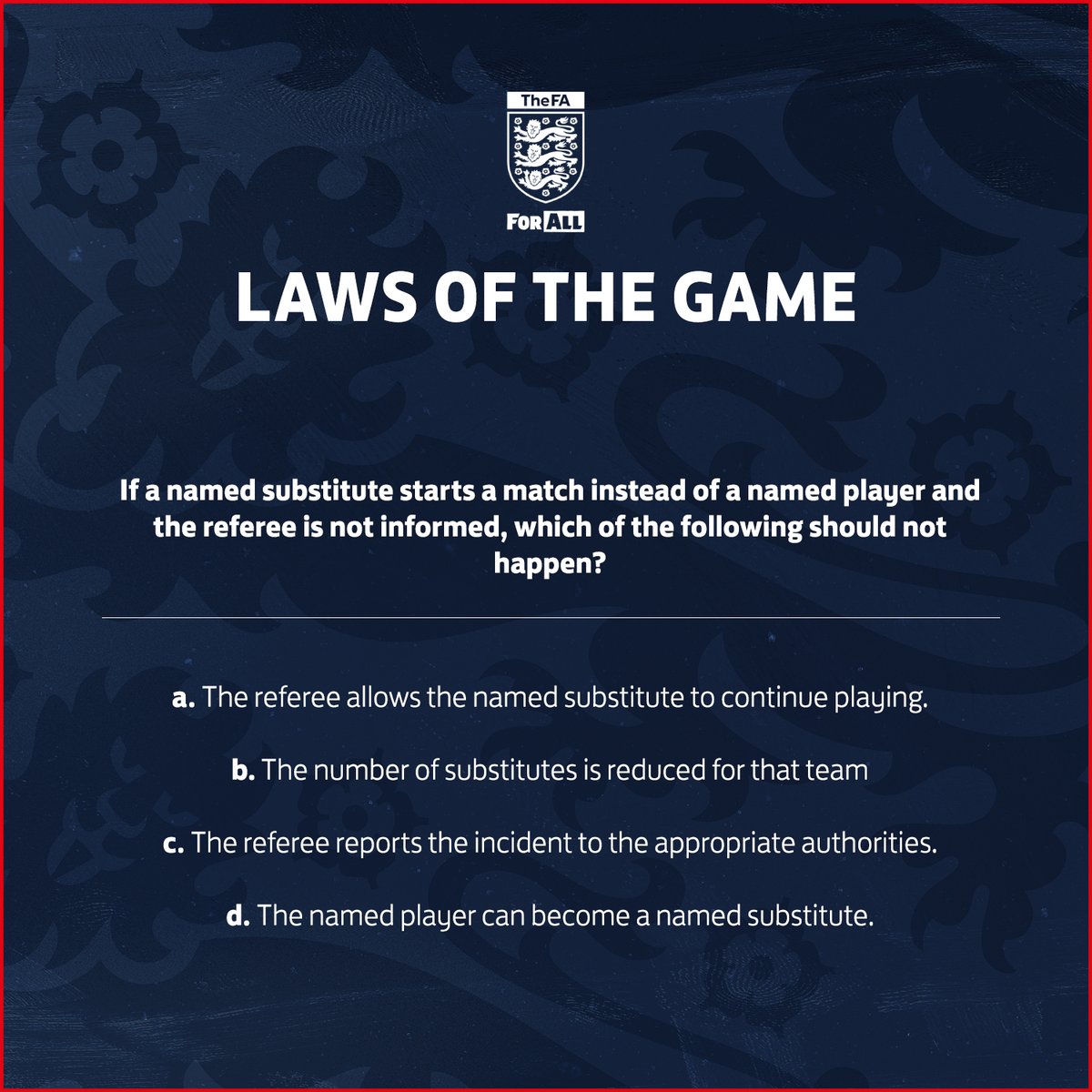 FA Refereeing tweet media