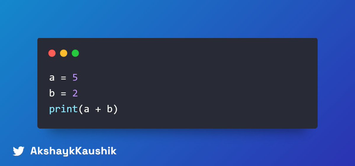 AkshaykKaushik's tweet image. 1. Start with the basics:

Print statements are old school but still so useful. Use these to check the values of variables at key points in your code. This can help you identify where the problem is occurring.

#PythonTips #PrintDebugging