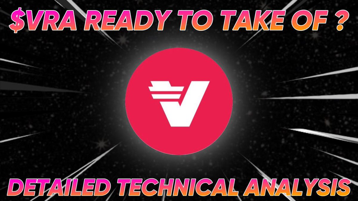 $VRA ready to take off 🚀 ??

$VRA latest technical analysis 👇
youtu.be/822Zn17vJEg?si…

#verasity #bitcoingem #Crypto