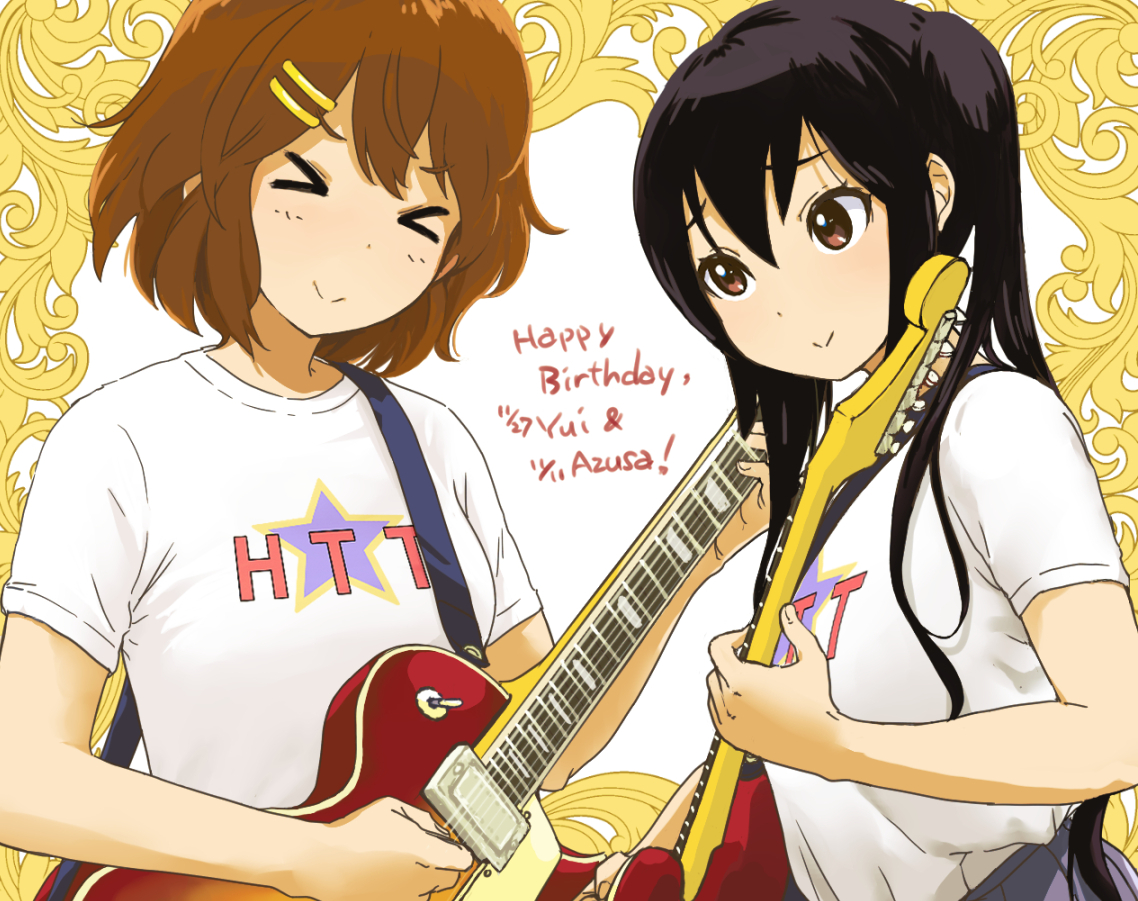 Too51044448's tweet image. #平沢唯生誕祭2023
#けいおん 
ハピバ唯❣毎年めでたい🥳