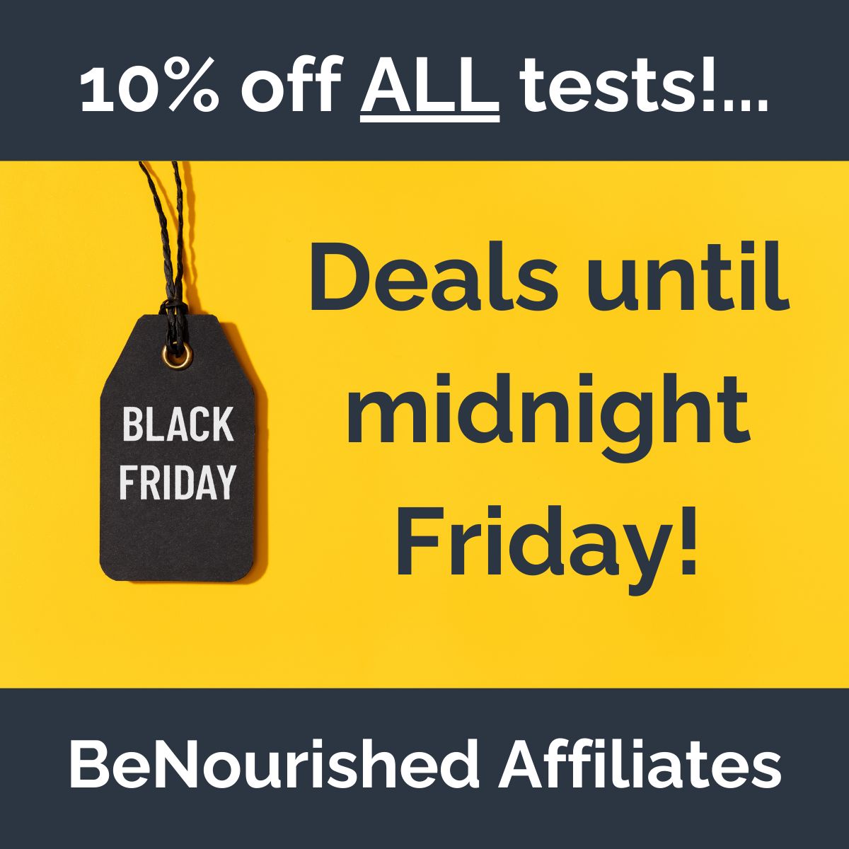 BeNourisheduk's tweet image. Exciting Black Friday Offer Alert! 
Unlock your path to optimal health with BeNourished! 
 Visit our online store ASAP - buff.ly/3MUBui2
#BlackFridaySale #FunctionalTests #WellnessJourney #BeNourished #HealthOptimisation