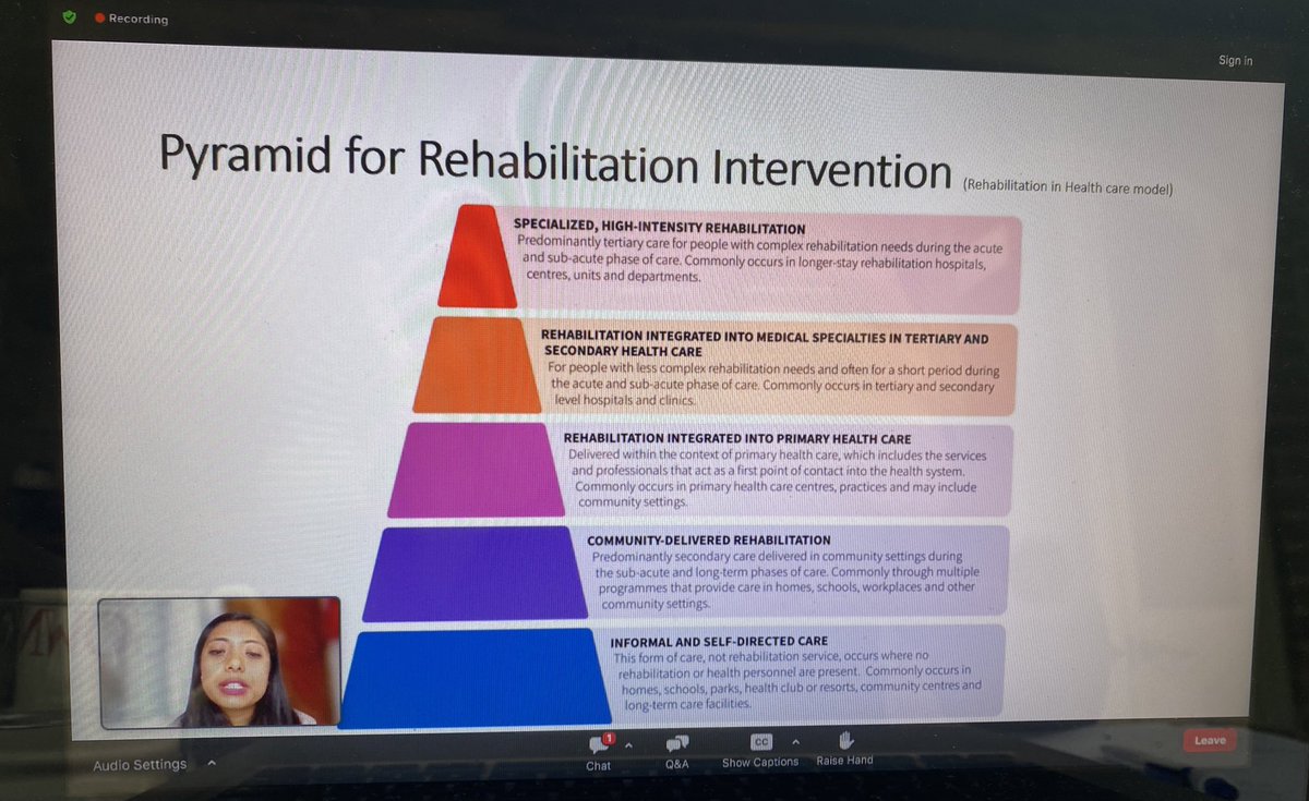 ADAPT_CSP's tweet photo. Next up is @ShristiBajrach7 talking about teaching approaches for CBR workers and primary level health workers in Nepal with @HI_INNESKA 

#ADAPT23 https://t.co/K7XQkDgrUP