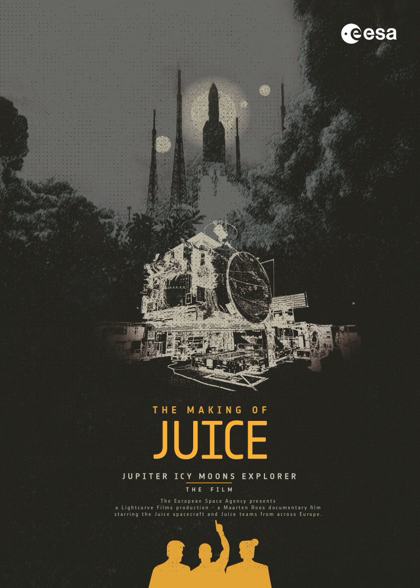Have you watched the premiere of ‘The making of Juice’ last evening? 👉 youtu.be/TOKyzXulb-Y?si…

Time to discover the story behind the film.  #ESAJuice Project Manager, Giuseppe Sarri, tells us how the movie idea came about 👉
esa.int/Science_Explor…