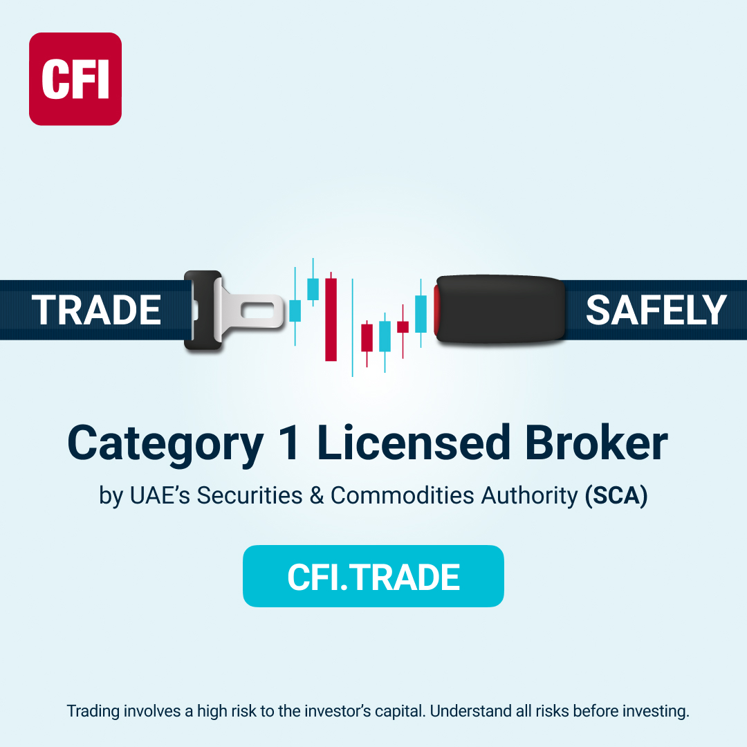 Empowering traders is in our genes! We're excited to announce that CFI proudly has its official recognition as an SCA-regulated broker!

Visit cfi.trade to learn more.

#CFI #RegulatedJourney #TradingNews