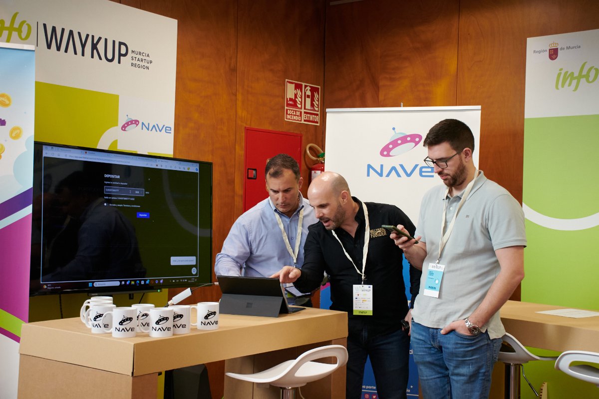 infoRMurcia's tweet photo. 🔊 ¡Esto todavía no ha terminado! Hoy #WAYKUP nos sigue sorprendiendo. 🙌
🗣️ Concurso de pitch
🎤 Más mesas redondas
🤝 B2B meetings
🏆 Best Regional Pitch Competition Award
Gracias a todos los que ayudáis a que el ecosistema empresarial de la Región siga creciendo. 🚀 https://t.co/Bf6lMdl0fa