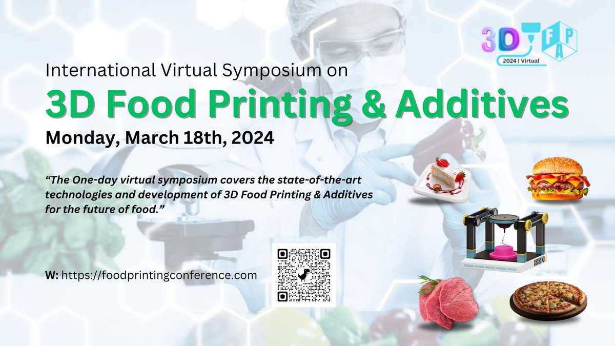 Let's embark on a journey to create a world where food is valued and respected, and where waste is minimized😀😀🍔🍕🍲#3DFPA-2024 #Foodtech #SaveFood #hygiene #3dfoodprinting Have a look at here. #renownedspeakers #futurefoods #startuplife #foodprintingworld