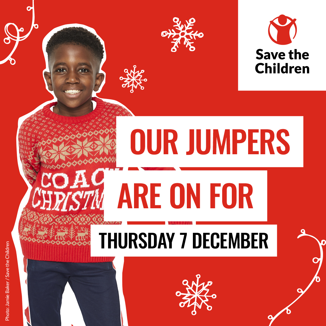 We're very proud to be taking part in Christmas Jumper Day, which will see our team donning their most festive Christmas jumpers and raising funds for Save the Children 💙

To donate visit the link below or text 'SAVEADS' to 70050 to make a £5 donation

christmas.savethechildren.org.uk/fundraising/CJ…