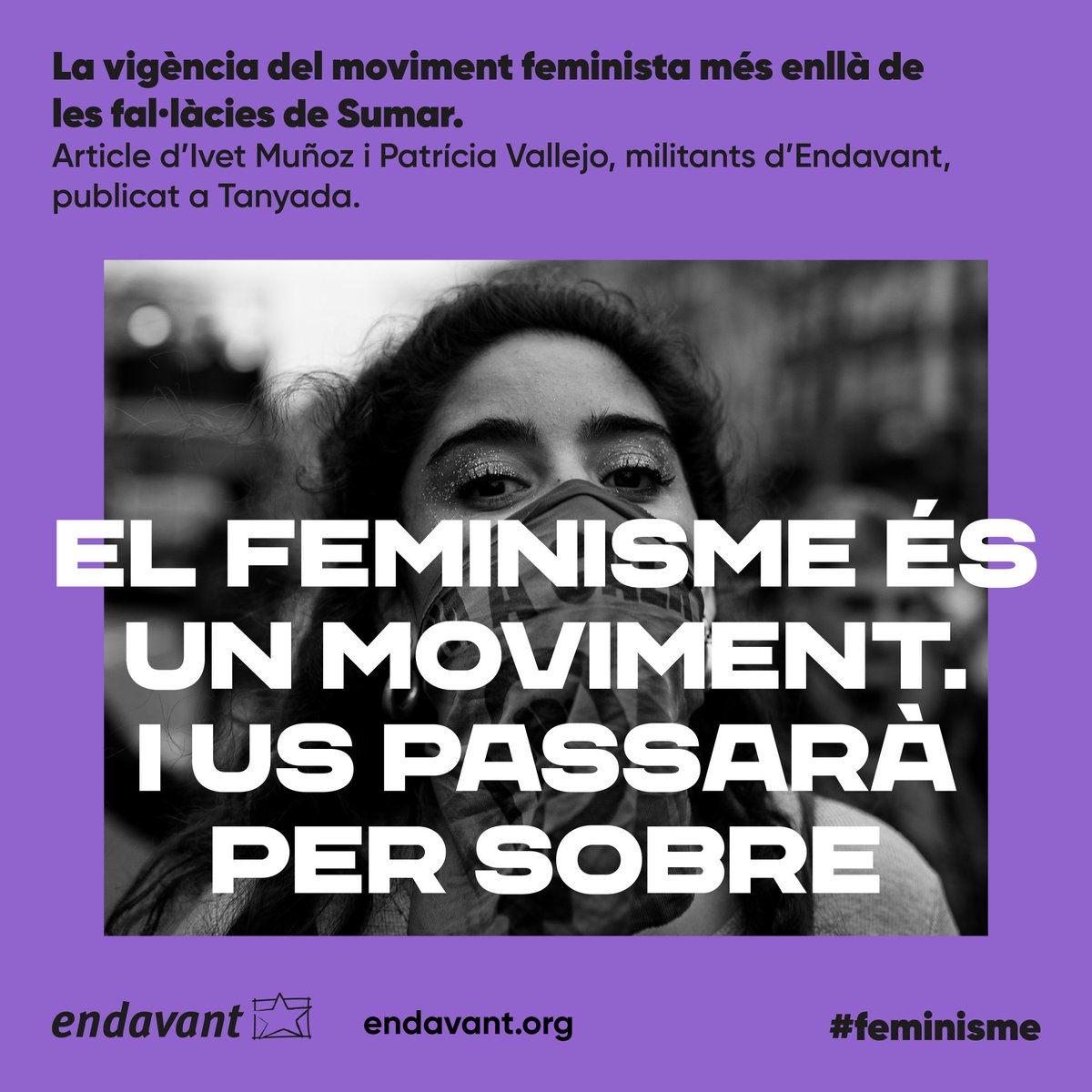 🟣 #Feminisme 
𝔼𝕃 𝔽𝔼𝕄𝕀ℕ𝕀𝕊𝕄𝔼 É𝕊 𝕌ℕ 𝕄𝕆𝕍𝕀𝕄𝔼ℕ𝕋. 𝕀 𝕌𝕊 ℙ𝔸𝕊𝕊𝔸ℝÀ ℙ𝔼ℝ 𝕊𝕆𝔹ℝ𝔼.
✍️ Article d'<a href="/IvetMzb/">Ivet Muñoz</a> i <a href="/patri_laroja/">#PalestinaLliure 🇵🇸</a> a <a href="/Tanyada_Ed/">Tanyada</a> 
tanyada.cat/articles/el-fe…