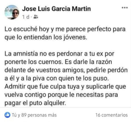 NoSoyLaGente's tweet photo. Fantástico símil. https://t.co/pMa4VaJV5q