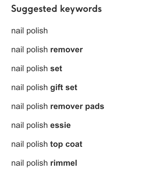 Why does Boots fail so hard at searches (and eComm in general)?
I search for "Nail polish set" it returns a search failure. I start typing "Nail Polish" in the search box, it recommends a search for Nail Polish Set" 🤯
You've got to have a good search on a site with so many SKUs
