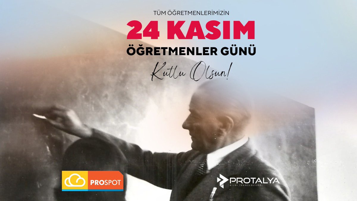 Başta başöğretmenimiz Mustafa Kemal Atatürk olmak üzere tüm öğretmenlerimizin öğretmenler günü kutlu olsun!💙

#Protalya #bilgi #teknolojileri #bilgiteknolojileri #hotel  #replikasyon #yedekleme #Antalya #Prospot #wifi #hotspot #öğretmen #öğretmenlergünü