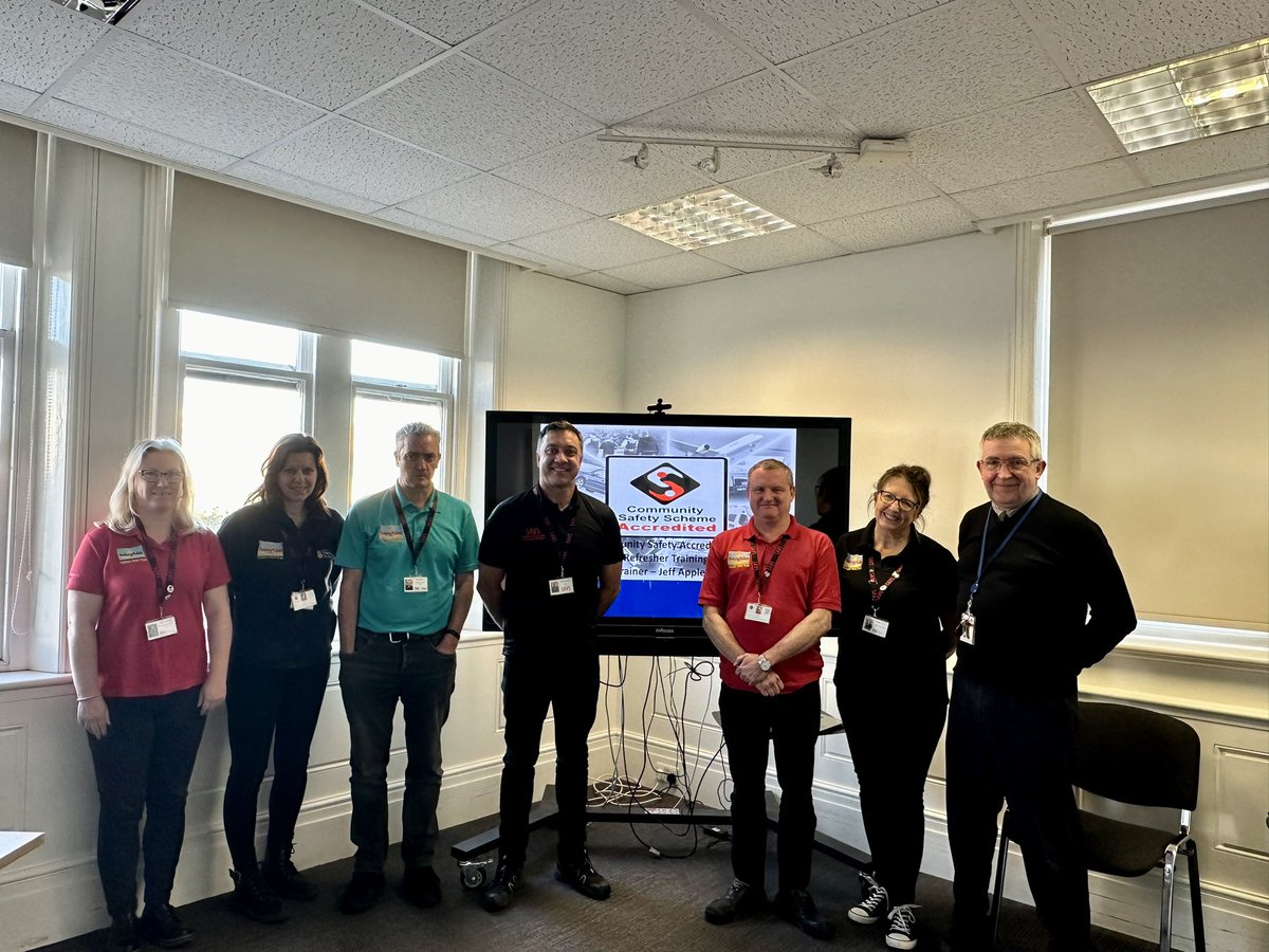 This week, six of the @savs team attended a refresher training session for the @EssexPoliceUK Community Safety Accreditation Scheme. We are proud to have worked as part of the extended police family for the past 16 years. #communitysafety #accreditedtraining