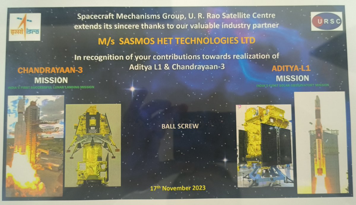 SASMOS HET Technologies Limited tweet media