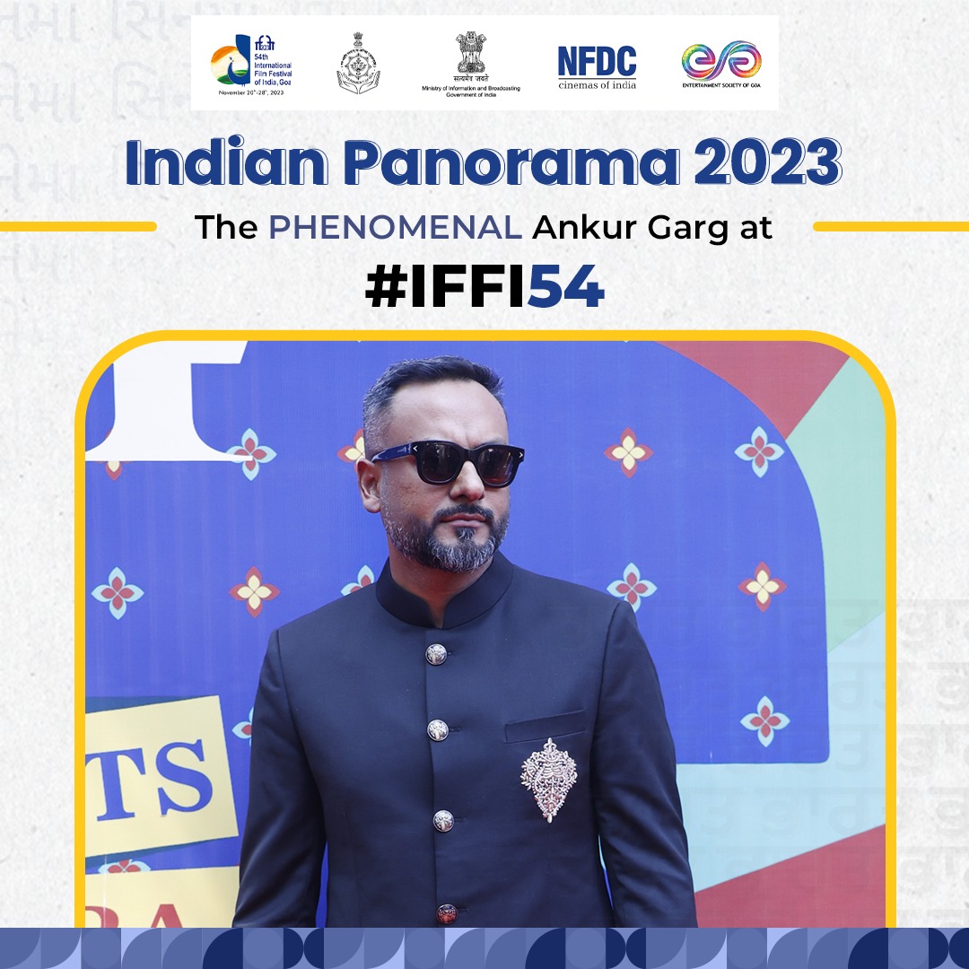 Catch a glimpse of the Producer Ankur Garg for Vadh at #IFFI54 , the producer also mentioned that Vadh 2 into the making! This festival of cinematic magic featured his film 'Vadh” in the Indian Panorama feature section. You can feel the electricity in the air!
