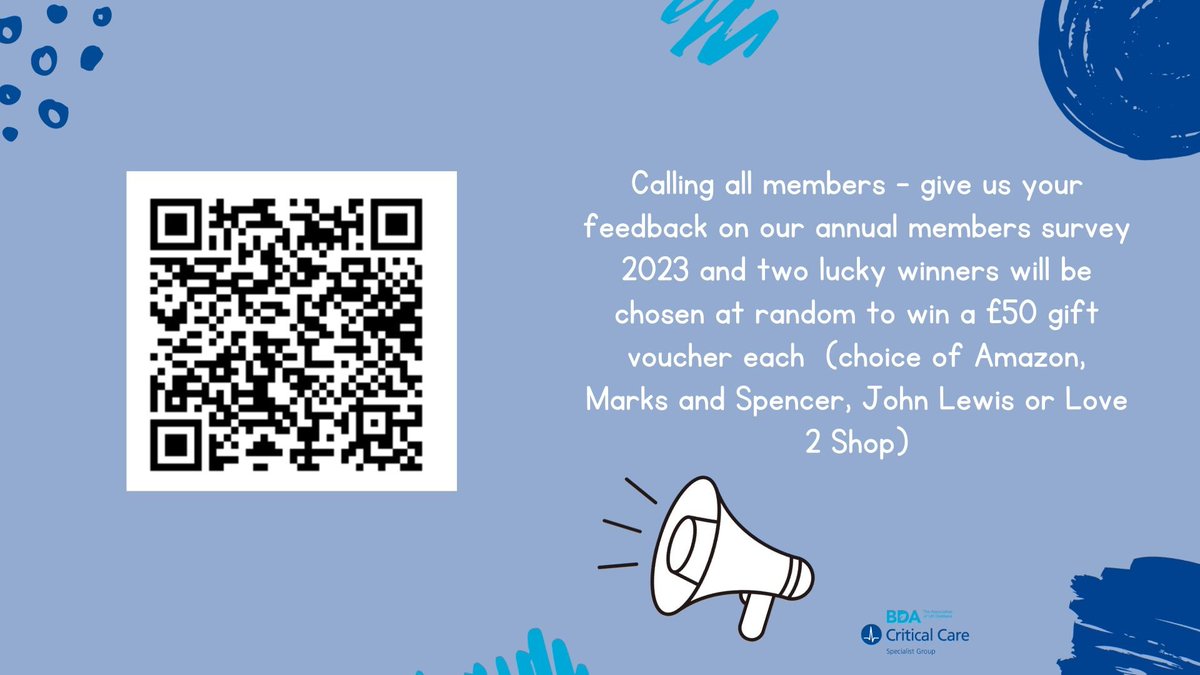 ATTENTION CCSG MEMBERS 📣 

We really appreciate your feedback to help us keep the CCSG tailored to you, our members! Please spare 5 minutes to complete our membership survey using the QR code or the link below
forms.gle/thEhc1rbQeyM6N…
Survey closes Monday 4th December

#BDACCSG