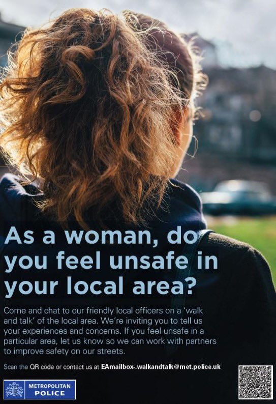 MPSJubilee's tweet photo. Tomorrow, Saturday 25 November 2023, is White Ribbon Day - a chance to show your support for tackling violence against women and girls.
If you are willing to make a 30 min walk and talk with a female officer in Jubilee ward, reply to the post or email: Jubilee.SNT@met.police.uk https://t.co/OfwotNrBoa