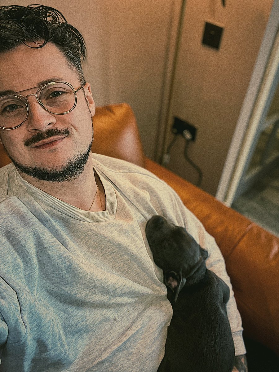 tedjburr's tweet photo. We’re working from home this morning before we head off to see the rest of our little family ♥️ https://t.co/iLT7LipSrv
