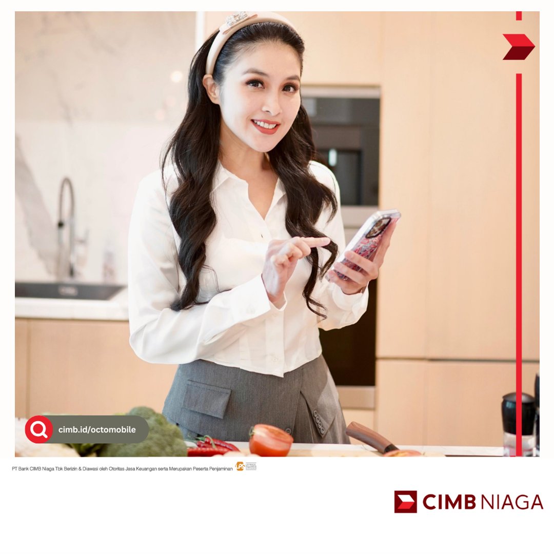Seperti Sandra Dewi, transaksi ini itu, mulai dari belanja kebutuhan bulanan, bayar tagihan, dan melakukan beragam investasi mulai dari obligasi hingga tabungan berjangka #BeneranBisa dan semakin mudah dengan OCTO Mobile!

Info: cimb.id/octomobile