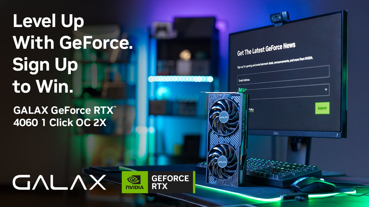 GALAX GeForce RTX™ 4060 1-Click OC 2X