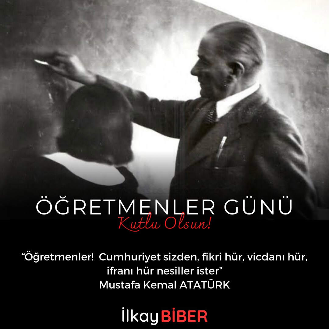 ilkayBIBER's tweet photo. Başta Başöğretmen Mustafa Kemal ATATÜRK  Olmak Üzere;Karanlığa ışık tutan Tüm Öğretmenlerimizin 24 Kasım Öğretmenler Günü Kutlu Olsun https://t.co/o3TPq2xmCc