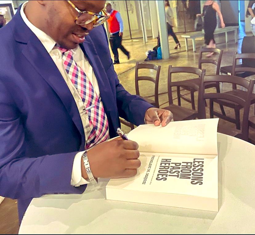In Melville Johannesburg yesterday! Get your copy of my book ‘Lessons from Past Heroes’ out now in South Africa.