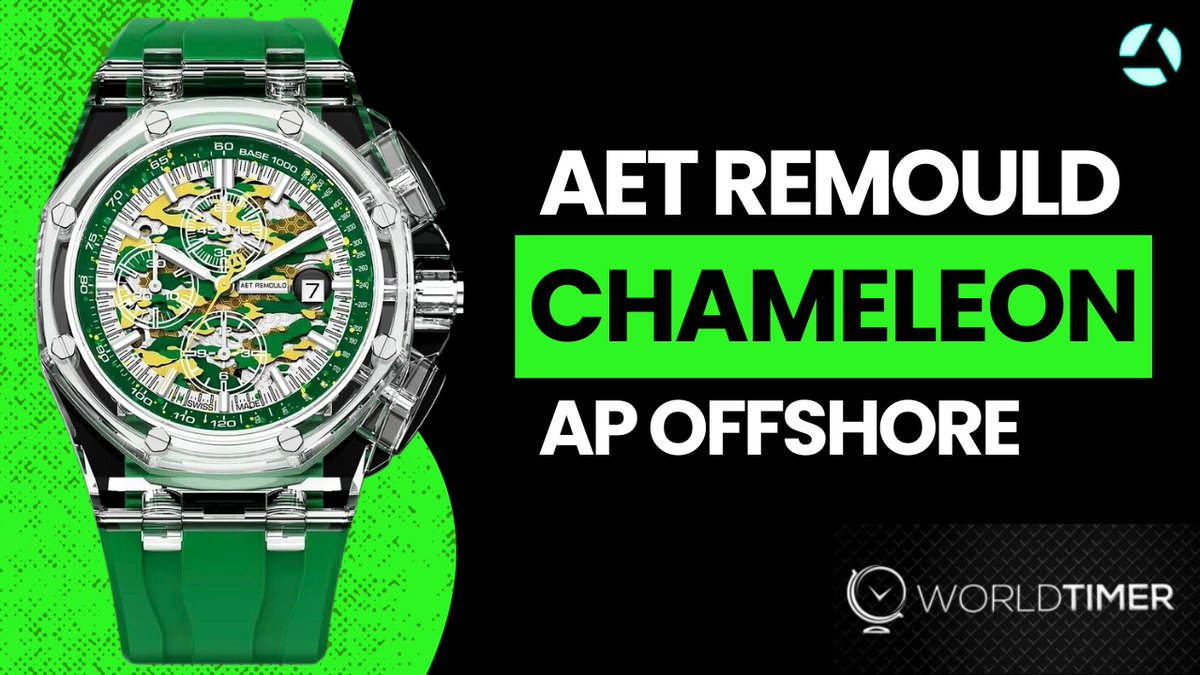 Aet Remould AP Offshore 'CHAMELEON' Sapphire Watch (Retail:US$98,600)

Price & Details: bit.ly/3S2V5jl

愛彼皇家橡樹 水晶透明手錶

#RoyalOak #APwatch #APwatches #audemarsclub #audemarsPiguetWatch #audemarsPiguetWatches #audemarspiguetroyaloakoffshore #audemarspiguetgang