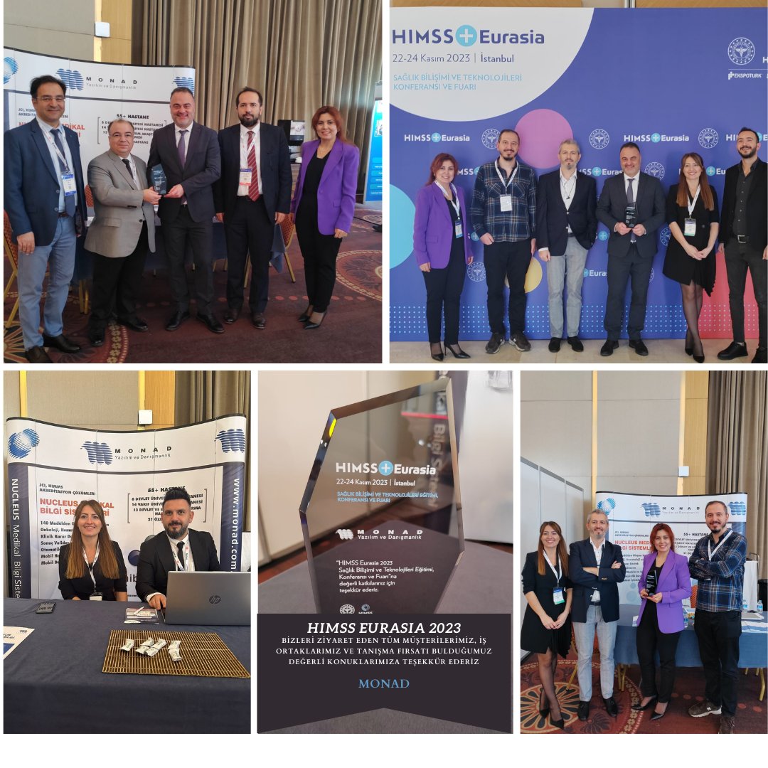 HIMSS EURASIA 2023 kongresinde yerimizi aldık.
Bizleri ziyaret eden tüm müşterilerimiz, iş ortaklarımız ve tanışma fırsatı bulduğumuz değerli konuklarımıza teşekkür ederiz. #himss #himss2023