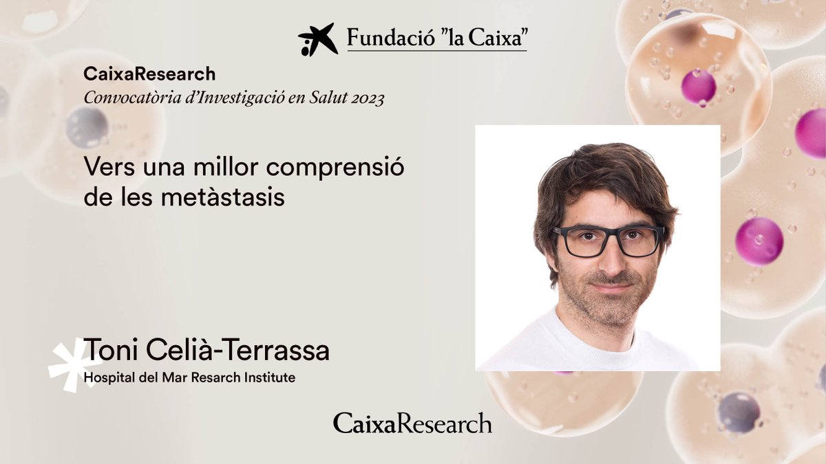 hospitaldelmar's tweet photo. La @FundlaCaixaCAT ha atorgat prop de 3 de milions d'euros a tres projectes de recerca amb participació de l'@HMar_research dins les ajudes #CaixaResearch
Un projecte liderat per @TCeliaTerrassa i dos amb participació del Dr. Víctor Pérez i @BGarcialab
https://t.co/2opdCLxare https://t.co/BBiCDQuzdM