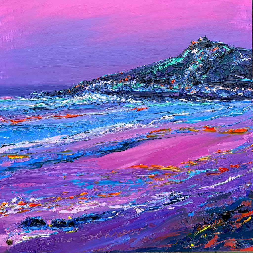 Just finished this new edition to my St Ives Paintings. 60cm x 60cm #contemporaryart #artforsale #cornwall