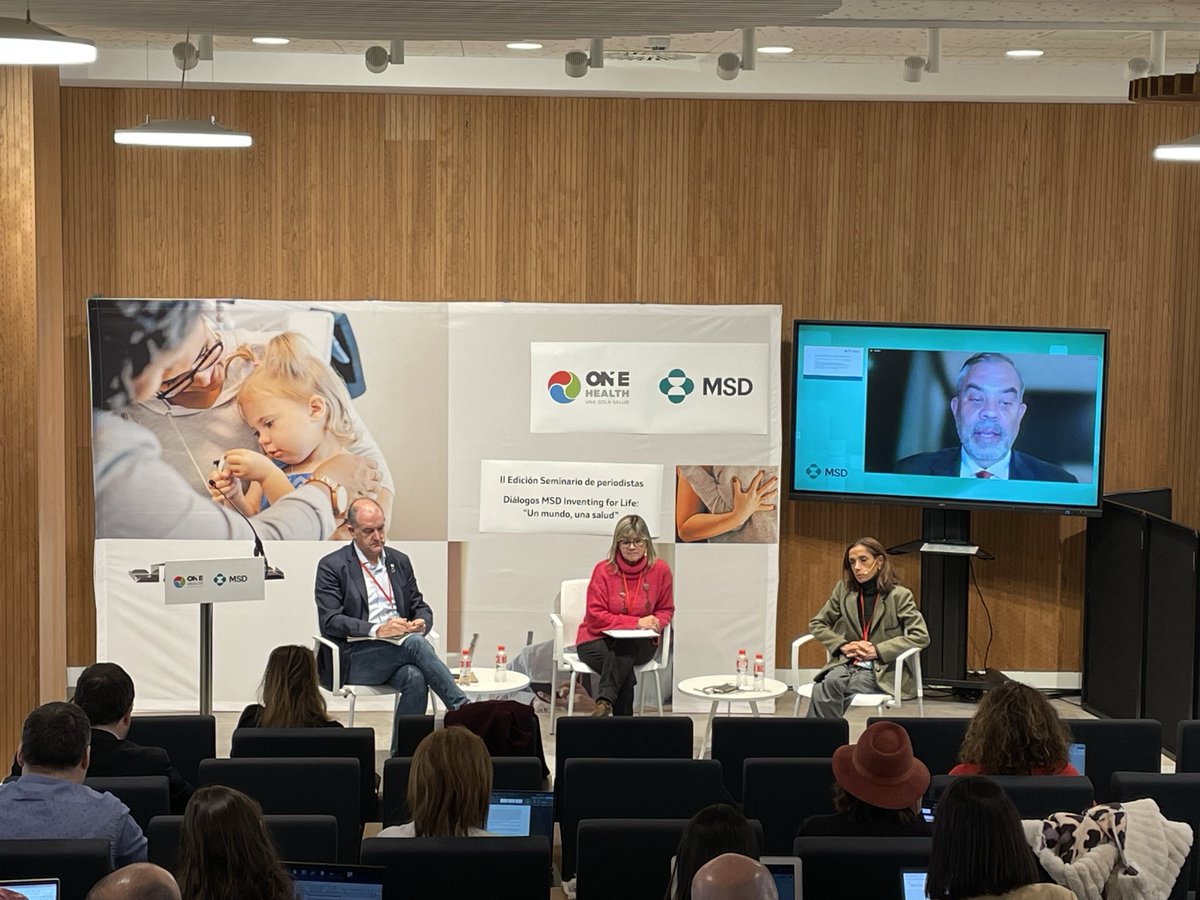 MSD España (@msdespana) on Twitter photo <a href="/Plat_OneHealth/">Plataforma One Health</a> <a href="/cristina_nadal/">cristina nadal</a> Comienza la mesa sobre las particularidades del enfoque #OneHealth con Maite Martín, presidenta de la <a href="/Plat_OneHealth/">Plataforma One Health</a>; Santiago Vega, catedrático de #saludAnimal en <a href="/uchceu/">Universidad CEU UCH</a>; Raquel Sánchez, representante de <a href="/fep_pacientes/">Foro Español de Pacientes</a>; y Pablo Barrenechea, director de #AcciónClimática @ecode <a href="/Plat_OneHealth/">Plataforma One Health</a> <a href="/cristina_nadal/">cristina nadal</a> Comienza la mesa sobre las particularidades del enfoque #OneHealth con Maite Martín, presidenta de la <a href="/Plat_OneHealth/">Plataforma One Health</a>; Santiago Vega, catedrático de #saludAnimal en <a href="/uchceu/">Universidad CEU UCH</a>; Raquel Sánchez, representante de <a href="/fep_pacientes/">Foro Español de Pacientes</a>; y Pablo Barrenechea, director de #AcciónClimática @ecode
