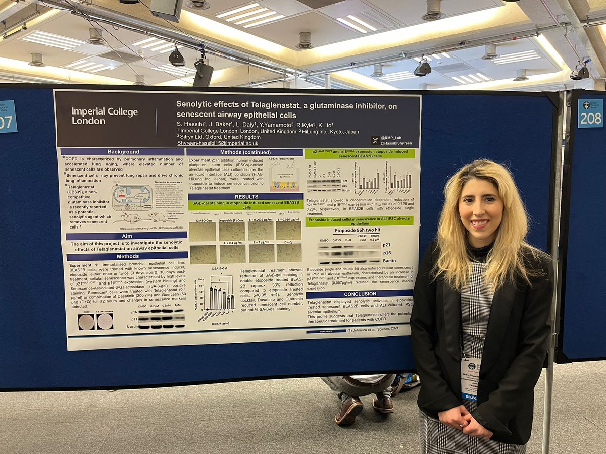 Really excited to be presenting my post doc project -p207 at #BTSWinter2023 come along to the discussion ⏰ 3:15pm at st James 4th floor <a href="/Kazitouk39/">RMP_Lab</a> <a href="/RMP_Lab/">RMP_Lab</a> <a href="/ImperialNHLI/">NHLI</a> #RespisBest