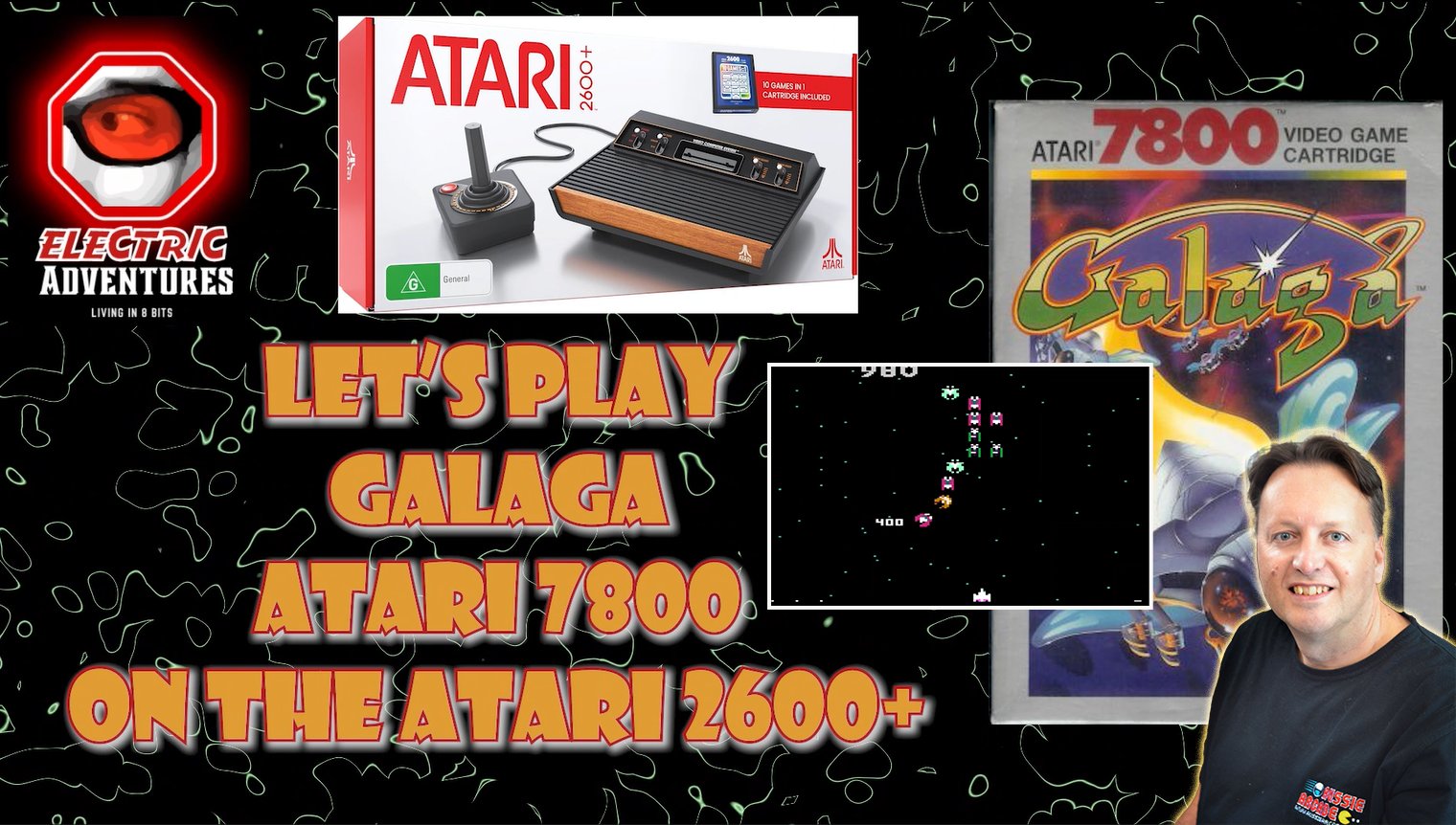 This retro gaming console plays both Atari 2600 and 7800 cartridges