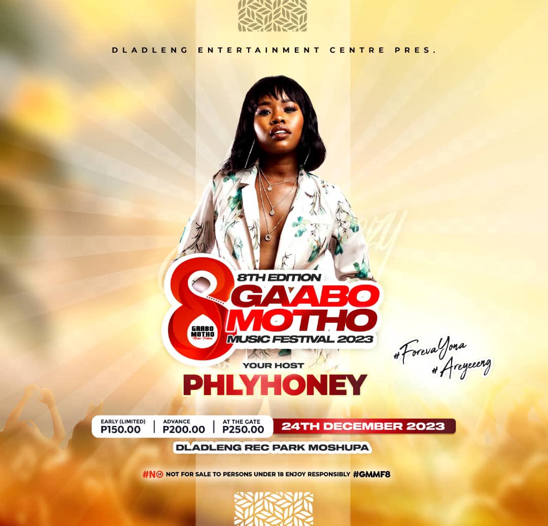 PhlyHoney_'s tweet photo. Ladies, gentlemen and them,
I am your host at the 8th GaaboMotho
Music Festival in my home village of Moshupa on the 24th of December!
Please join me! ππ½π₯³
#makesomemoney https://t.co/tJXAGJ6Cpr