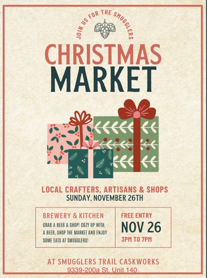 debrasdesigns's tweet photo. I am very excited to be one of the vendors at this event. 
Smugglers' Christmas Market
9339 200a Street (across from Walnut Grove Auto Tech)
Sunday November 26/23
3 to 7pm
#SmugglersTrailCastworks #supportlocalbusiness #debrawestdorpartist #christmasmarkets #supportlocalartists https://t.co/Ya3yuUVmu8