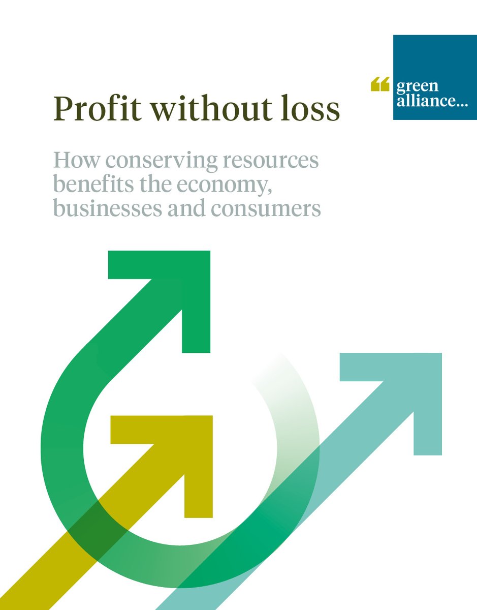 📗NEW REPORT: Profit without loss ♻️Details how conserving resources benefits the economy, businesses and consumer 🤔But what would an economy shaped around conserving resource use actually look like? 🔍We've assessed the evidence 🧵on our new report bit.ly/3MX2g9G