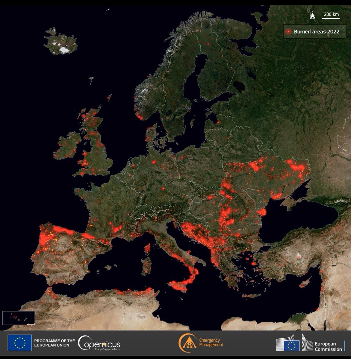 The latest report on wildfires in Europe, the Middle East, and North Africa has been published. 

The data indicate that 2022 has been the second most catastrophic year in terms of wildfires since we began monitoring through the European Forest Fire Information System (EFFIS) in…