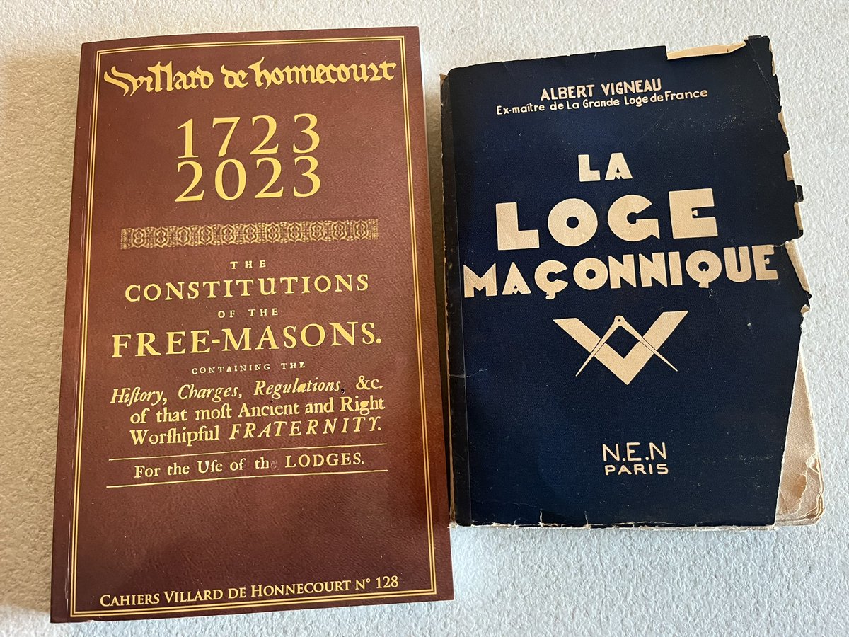 Marquant_C's tweet image. Un peu de lecture ce week-end dont une pépite anti-maçonnique datant de 1934 faisant l’apologie de l’action française.