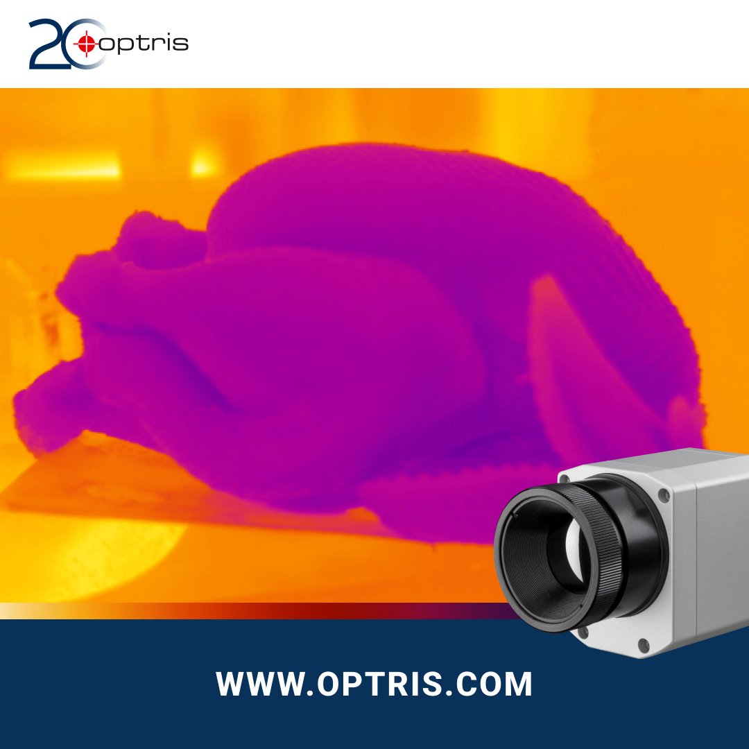 optris's tweet photo. When your Thanksgiving turkey is so hot, that it needs its own photoshoot! 🔥🦃 Especially with optris IR camera PI 640i 📸 ✨
Who knew the kitchen could turn into a high-tech studio?
#optris #whentemperaturematters #happythanksgiving #ircamera #infraredcamera #optrisircamera https://t.co/3wt88htjTm